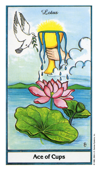 ҩ - Herbal Tarot - ʥA - Ace Of Cups