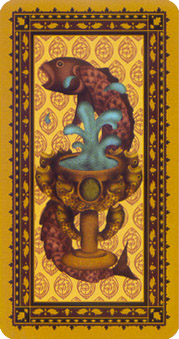 è - Medieval Cat Tarot - ʥA - Ace Of Cups