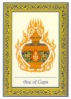 ̩ʼ - Royal Thai Tarot - ʥA - Ace Of Cups