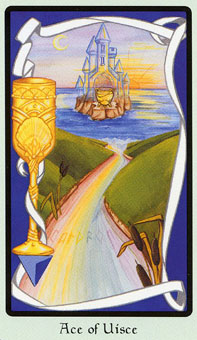  - Faery Wicca Tarot - ʥA - Ace Of Cups