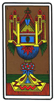 ˹ - Oswald Wirth Tarot - ʥA - Ace Of Cups