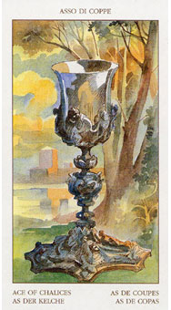 ո - Tarot of The Renaissance - ʥA - Ace Of Cups