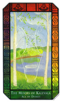 ʷʫ - Kalevala Tarot - ʥA - Ace Of Cups