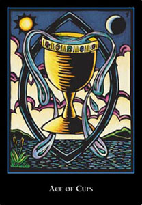 羫 - The World Spirit Tarot - ʥA - Ace Of Cups