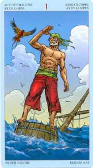  - Sea Rover Tarot - ʥA - Ace Of Cups