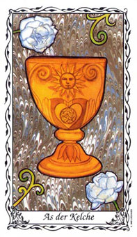 ޵ - Das Hudes Tarot - ʥA - Ace Of Cups