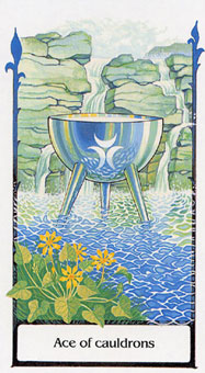 ž - Tarot Of The Old Path - ʥA - Ace Of Cups