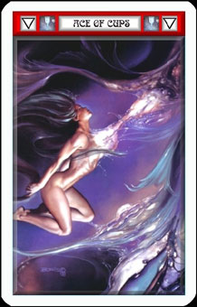 ˹Լ - Boris Vallejo Tarot - ʥA - Ace Of Cups