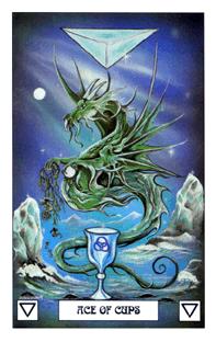  - Dragon Tarot - ʥA - Ace Of Cups