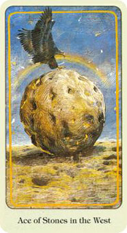  - Haindl Tarot - ǮA - Ace Of Pentacles