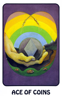  - Karma Tarot - ǮA - Ace Of Pentacles