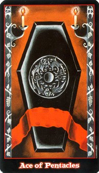 Ѫ - Vampire Tarot - ǮA - Ace Of Pentacles