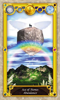 Ѱ - Quest Tarot - ǮA - Ace Of Pentacles