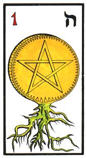  - Esoterico Tarot - ǮA - Ace Of Pentacles