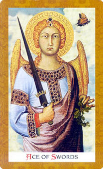 ƽʱ - Golden Tarot - A - Ace Of Swords