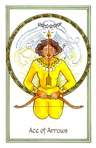 Ůҽ - Medicine Woman Tarot - A - Ace Of Swords