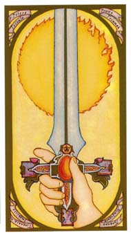 ո - Renaissance Tarot - A - Ace Of Swords