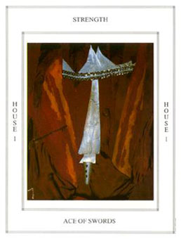 ̺ - Tarot of the Tapestry - A - Ace Of Swords