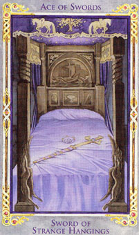 ɪ - Legend Arthurian Tarot - A - Ace Of Swords