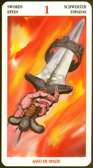  - Celtic Tarot - A - Ace Of Swords