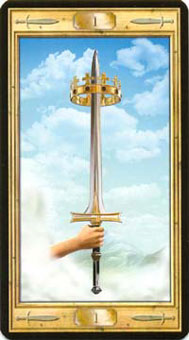 ͼԿΰ - Pictorial Key Tarot - A - Ace Of Swords