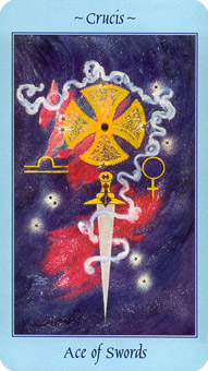  - Celestial Tarot - A - Ace Of Swords