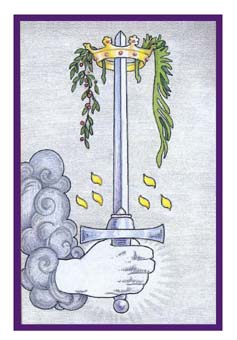 ³ - Epicurean Tarot - A - Ace Of Swords