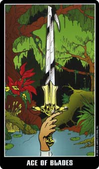 ׵ - Fradella Tarot - A - Ace Of Swords