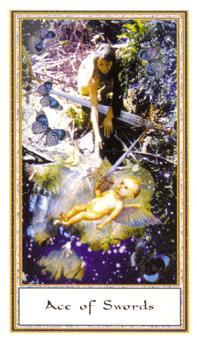 ܶ - Gendron Tarot - A - Ace Of Swords