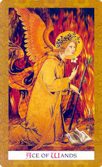 ƽʱ - Golden Tarot - ȨA - Ace Of Wands