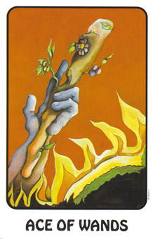  - Karma Tarot - ȨA - Ace Of Wands