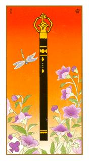  - Ukiyoe Tarot - ȨA - Ace Of Wands