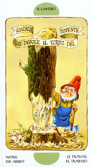  - Tarot of the Gnomes - ȨA - Ace Of Wands