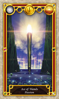 Ѱ - Quest Tarot - ȨA - Ace Of Wands