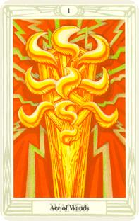  - Croley Tarot - ȨA - Ace Of Wands