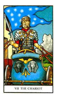 ŵ - Connolly Tarot - ս - The Chariot