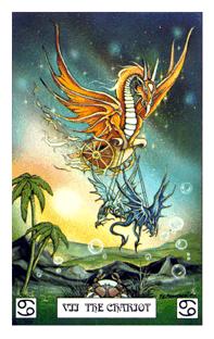  - Dragon Tarot - ս - The Chariot