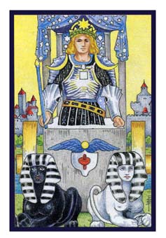 ³ - Epicurean Tarot - ս - The Chariot