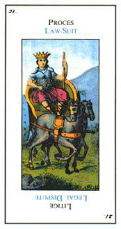  - Etteilla Tarot - ս - The Chariot