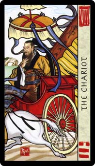 ˮ - Feng Shui Tarot - ս - The Chariot