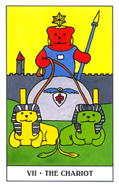 С - Gummy Bear Tarot - ս - The Chariot