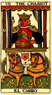  - Marseilles Tarot - ս - The Chariot