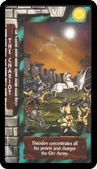 ֮ - Lord of the Rings Tarot - ս - The Chariot