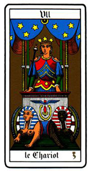 ˹ - Oswald Wirth Tarot - ս - The Chariot