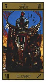 ߶ - Salvador Dali Tarot - ս - The Chariot