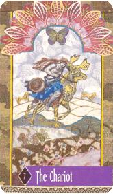 ÷ - Zerner Farber Tarot - ս - The Chariot