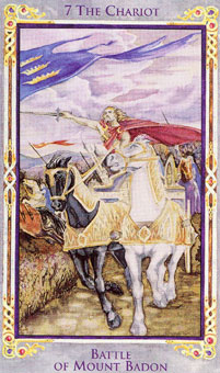 ɪ - Legend Arthurian Tarot - ս - The Chariot