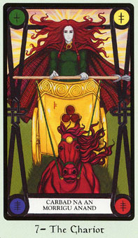  - Faery Wicca Tarot - ս - The Chariot