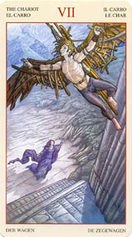 ɯ - Mona Lisa Tarot - ս - The Chariot