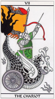 ڤ - Meditation Tarot - ս - The Chariot